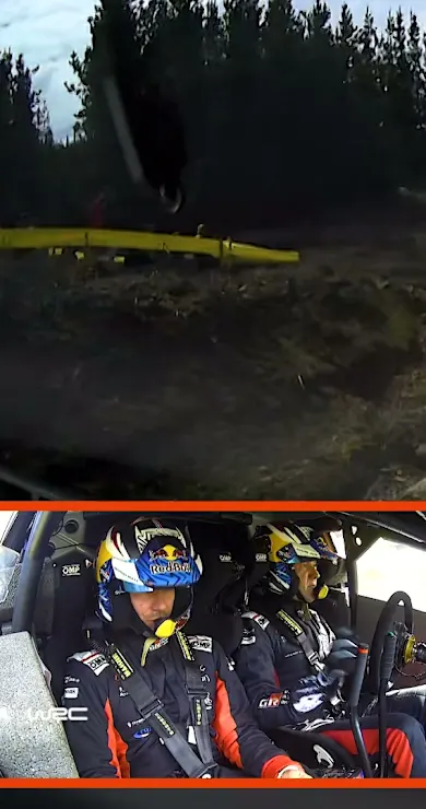 Carousel Slide Image of Onboard of the Rally: Ogier SS16  | Rally Chile Bio Bío 2025