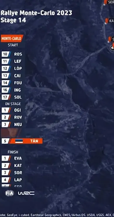 Carousel Slide Image of Full Replay SS14 | Rallye Monte-Carlo 2023
