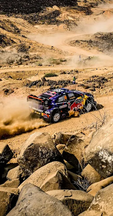 Carousel Slide Image of WRC Rally Saudi Arabia 2025