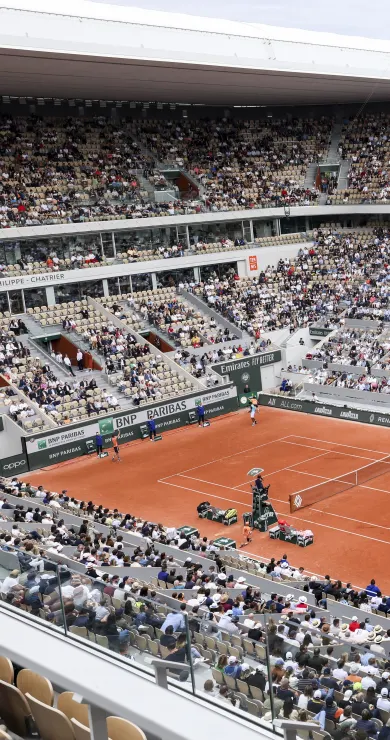 Carousel Slide Image of French Open: Tag 12, Damen-Halbfinale