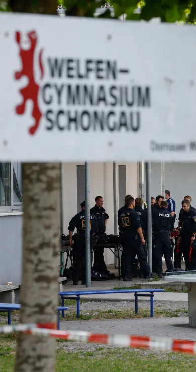 Carousel Slide Image of Amok-Alarm an Schule in Oberbayern