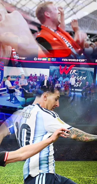 Carousel Slide Image of Wir gegen Messi: Backstage beim Spiel der Spiele