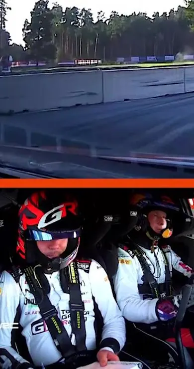 Carousel Slide Image of Onboard of the Rally: Rovanperä SS1 | Tet Rally Latvia 2024