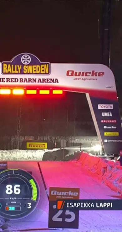 Carousel Slide Image of SS1 Full Stage Replay | Rally Sweden 2024