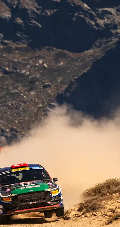 Carousel Slide Image of JWRC Sunday Highlights | Rally Italia Sardegna 2024