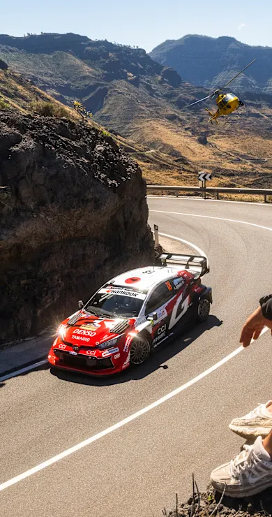 Carousel Slide Image of Onboard of the Rally: Takamoto Katsuta on Stage 18 | Rally Islas Canarias 2026