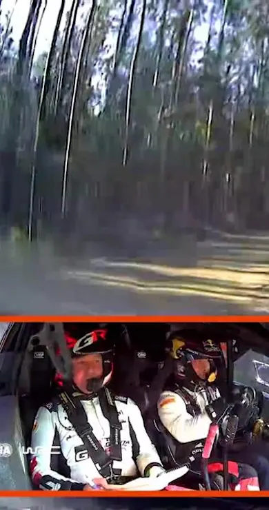 Carousel Slide Image of Onboard of the Rally: Katsuta SS2 | Vodafone Rally de Portugal 2024