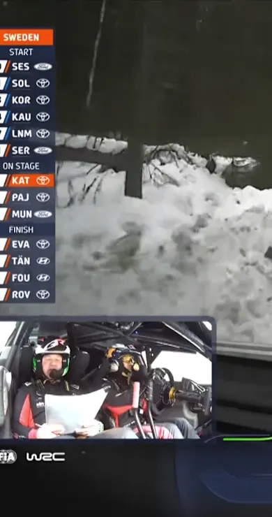Carousel Slide Image of SS2 Full Stage Replay | Rally Sweden 2025