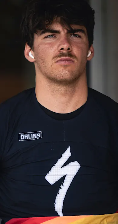 Carousel Slide Image of Finn Iles on his journey to the top step of MTB