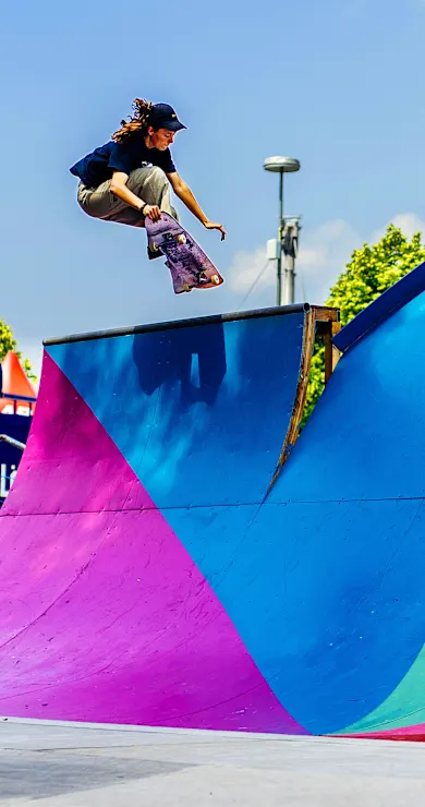 Carousel Slide Image of Red Bull Roller Coaster