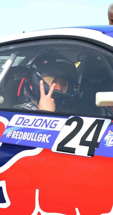 Carousel Slide Image of Global rallycross racing with StrifeCro