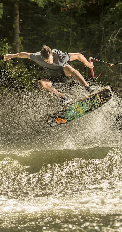 Carousel Slide Image of Ledges and uphill kickers