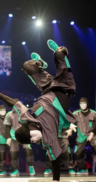 Carousel Slide Image of Jabbawockeez and Super Cr3w