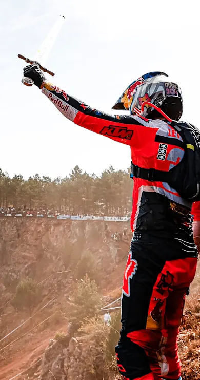 Carousel Slide Image of Mani vs Mario in a mega season finale