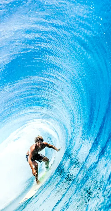 Carousel Slide Image of Azure blue barrels