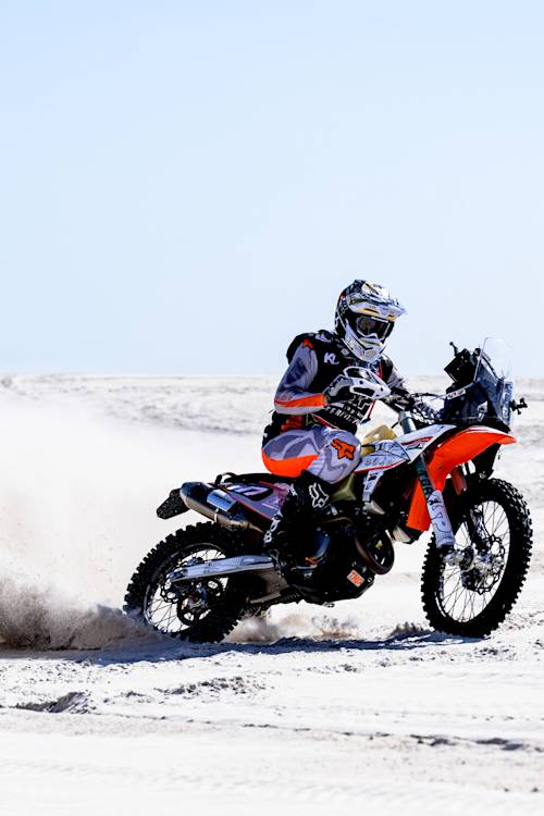 Dune racing with Kirsten Landman