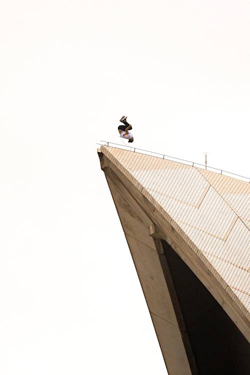 Making of freerunner's guide to Sydney Opera House