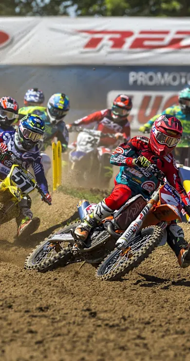 Carousel Slide Image of Blake Baggett takes the lead