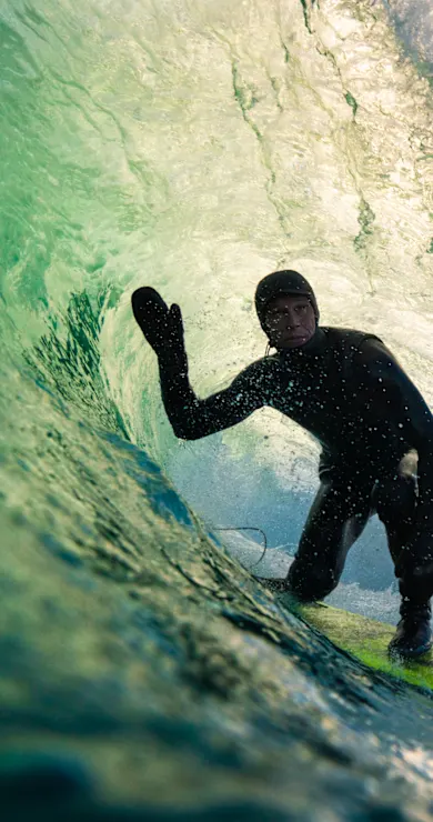 Carousel Slide Image of Iceland's undiscovered waves