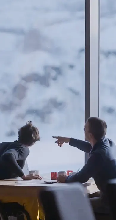 Carousel Slide Image of Natascha Badmann and Claire Danson in Switzerland