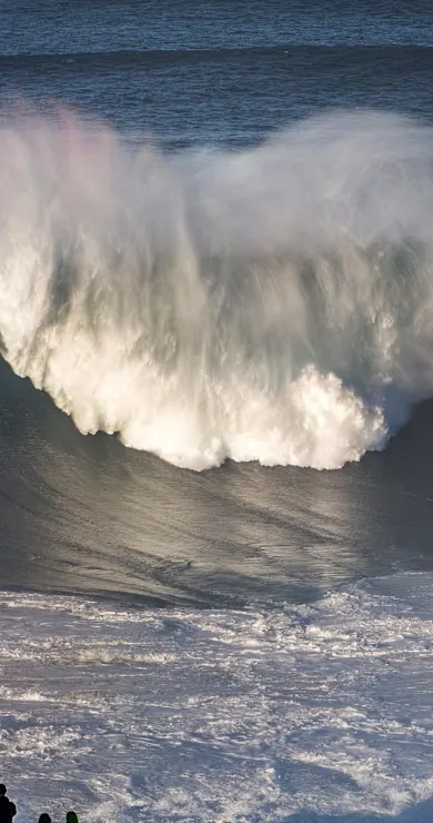 Carousel Slide Image of How to prepare for take off at Nazaré