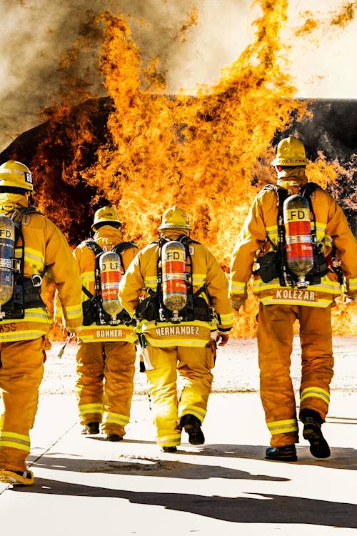 The Disaster Artists: inside LAX's fire brigade