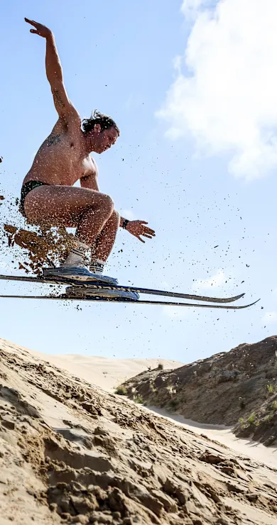 Carousel Slide Image of Max and Poopies do an eyebrow challenge