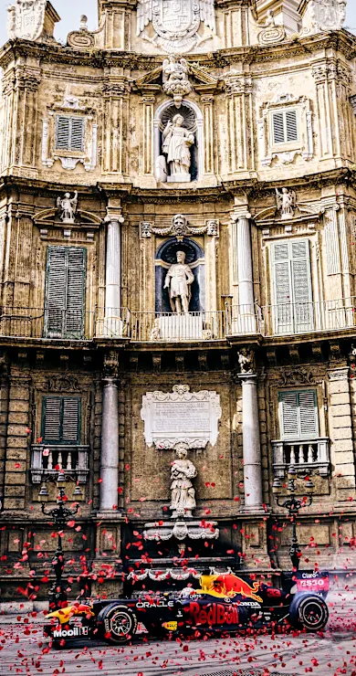 Carousel Slide Image of Verstappen hits Palermo