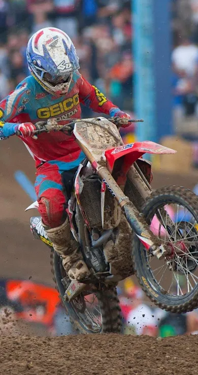 Carousel Slide Image of Tristan Charboneau's first pro race