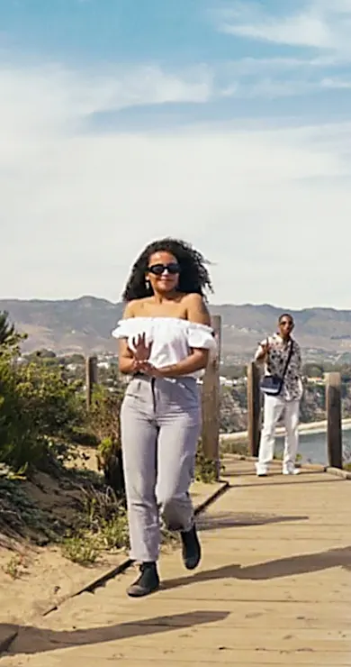 Carousel Slide Image of Arrival in LA