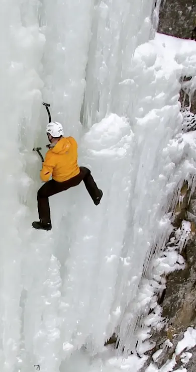 Carousel Slide Image of Vertical ice