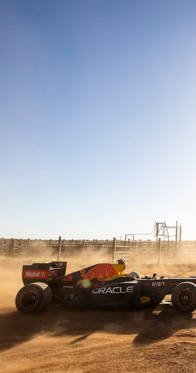 Carousel Slide Image of Ricciardo takes on the Outback