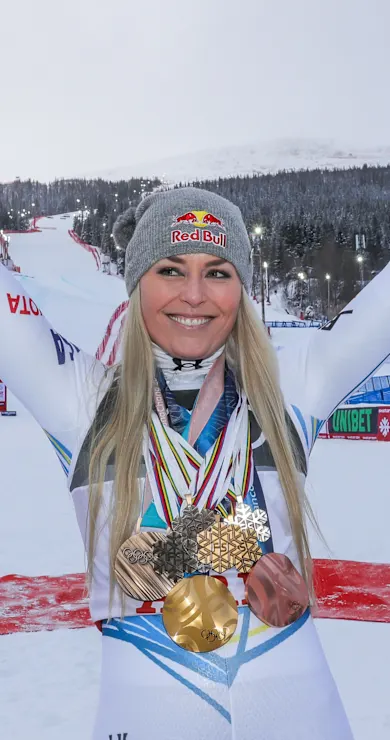 Carousel Slide Image of Lindsey Vonn says goodbye
