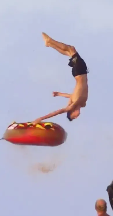 Carousel Slide Image of Flying bikini babes