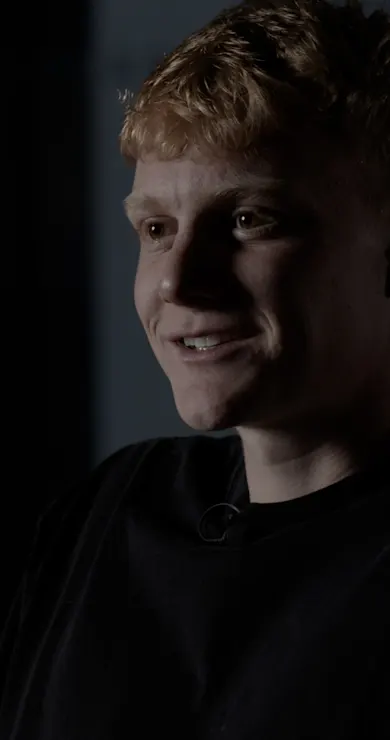 Carousel Slide Image of Nationalspieler Nicolas Seiwald im Interview