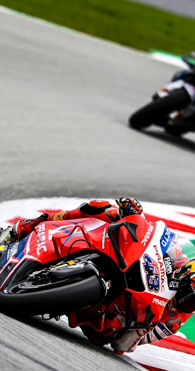 Carousel Slide Image of Jack Miller gives a lesson in riding flat-track