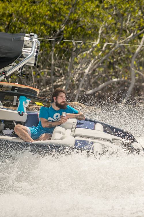 Mang0 and Meagan face off with sharks