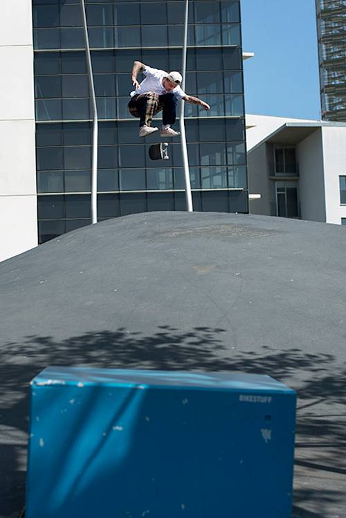 Skating the streets of Barcelona