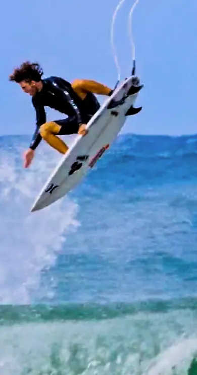 Carousel Slide Image of The Gold Coast pumps as the best surfers arrive