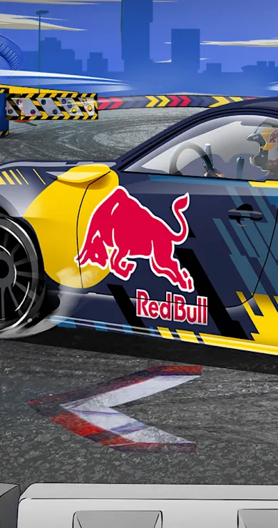 Carousel Slide Image of Red Bull Car Park Drift