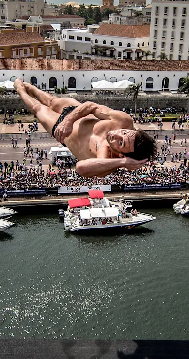 Carousel Slide Image of Red Bull Cliff Diving World Series