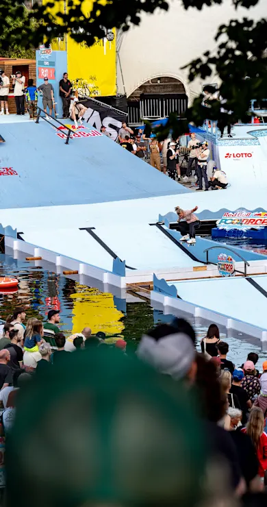 Carousel Slide Image of Red Bull Pool Drop