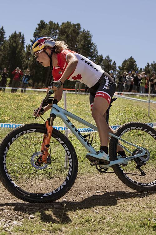 Women's XCO finals from Vallnord