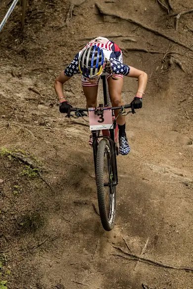 Carousel Slide Image of Finale: XCO Frauen (DE) - La Bresse