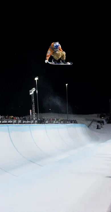 Carousel Slide Image of Snowboard Halfpipe presented by The Bomb Hole