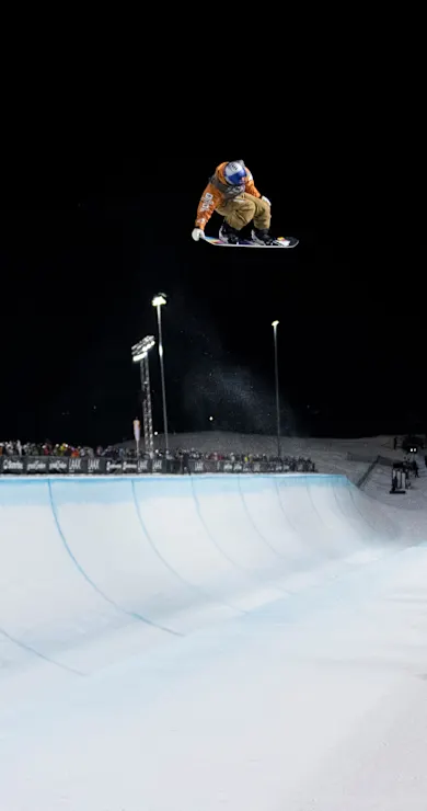 Carousel Slide Image of Snowboard Halfpipe presented by The Bomb Hole