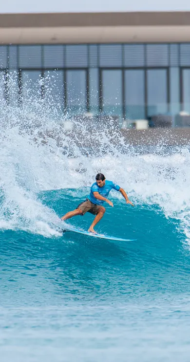 Carousel Slide Image of WSL Surf Abu Dhabi Pro Day 1
