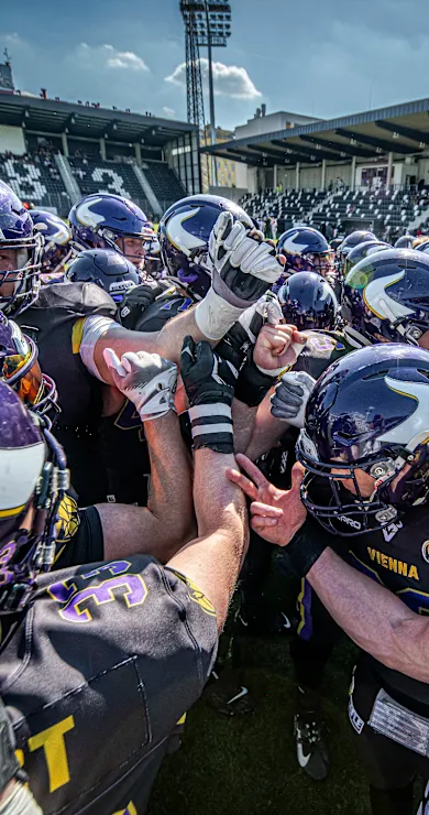 Carousel Slide Image of Vienna Vikings at Rhein Fire livestream