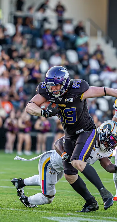 Carousel Slide Image of Vienna Vikings at Alpine Rams livestream