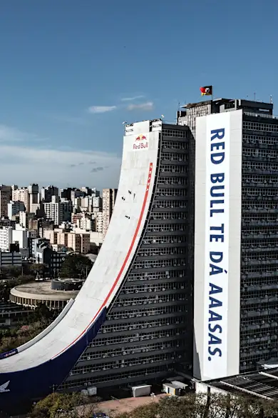 Carousel Slide Image of Red Bull Building Drop livestream